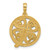 14K Polished Four Leaf Clover Pendant - D5-4A59A32E-8119