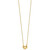 14k Polished Heart 18 inch Necklace