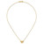 14k Polished Heart 18 inch Necklace