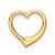 14K Polished Heart Chain Slide - C2-03E8F5FD-3430