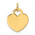 14K Polished Heart Shaped Disc Pendant - D5-B14E6E2D-6792