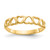 14k Polished Hearts Ring - K3-4B01FB65-8014