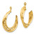 14k Polished Hoop Earring Jackets - T7-ECE89E85-7331