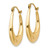 14k Polished Hoop Earrings - T8-E027FC1D-5390