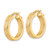 14K Polished Hoop Earrings - TF-4A0BF931-2964