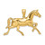 14K Polished Horse Charm - K6-3C06E788-8901
