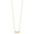 14k Polished Infinity Symbol 16.5 inch Necklace Plus 1 inch Extender