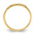 14k Polished Link Band Ring