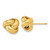 14k Polished Love Knot Post Earrings - TL-1454B981-1459