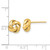 14K Polished Love Knot Post Earrings - TL-BE462CF5-4131