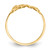 14k Polished Love Ring