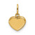14K Polished Mother of Pearl Heart Pendant - YC-D78911A9-7072