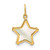 14K Polished Mother of Pearl Star Pendant - YC-C0CA719D-5197