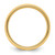 10k Yellow Gold 5mm Standard Weight Comfort Fit Wedding Band Size 8.5