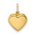 14k Polished Puffed Heart Pendant - YC-AC54BC96-1551