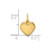 14k Polished Puffed Heart Pendant - YC-AC54BC96-1551