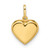 14k Polished Puffed Heart Pendant - YC-AC54BC96-1551
