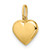 14k Polished Puffed Heart Pendant - YC-AC54BC96-1551