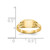 14K Polished Rectangular Baby Signet Ring