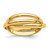 14k Polished Rolling Ring Size 5