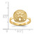 14k Polished Sand Dollar Ring - D3-0362DB46-4104