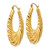 14k Polished Scalloped Hoop Earrings - S1-86D802F8-4760