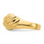 14k Polished Shrimp Fashion Ring