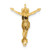 14k Polished Solid Risen Christ Chain Slide - XR-8DC1086A-8327