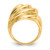 14k Polished Swirl Dome Ring - R3-B2C0F5B4-5124