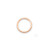 10k Rose-Gold 1.5mm Milgrain Stackable Band Size 6.5
