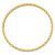 14K Polished Textured Twist 4.00mm Slip-on Round Bangle Bracelet