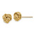 14k Polished Triple Knot Post Earrings - TF-3E434BEF-6574