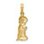 14k Praying Boy Charm