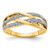 14k Rhodium Diamond Ring