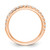 14k Rose Gold 1/2 carat Lab Grown Diamond VS/SI+ G+ Complete Wedding Band - RM-74209D86-3725