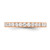 14k Rose Gold 1/2 carat Lab Grown Diamond VS/SI+ G+ Complete Wedding Band - RM-74209D86-3725