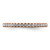 14k Rose Gold 1/4 carat Lab Grown Diamond VS/SI+ G+ Complete Wedding Band - RM-BD77CA10-7062