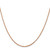 14K Rose Gold 16 inch 1.10mm Ropa with Spring Ring Clasp Chain