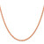 14k Rose Gold 2.75mm Diamond-cut Rope with Lobster Clasp Chain - 02-550E8B47-9330