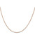 14K Rose Gold 20 inch .7mm Box Link with Lobster Clasp Chain