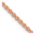 14K Rose Gold 20 inch 2.1mm Solid Polished Spiga with Lobster Clasp Chain