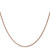 14K Rose Gold 24 inch 1.25mm Diamond-cut Spiga with Lobster Clasp Chain
