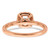 14k Rose Gold 3/4 carat Lab Grown Diamond VS/SI+ G+ Complete Round Halo Engagement Ring - RM-2B17AEC1-2489