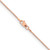 14K Rose Gold 30 inch .95mm Box Link with Lobster Clasp Chain