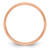 14k Rose Gold 5mm Milgrain Half-Round Wedding Band Size 8
