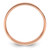 14k Rose Gold 6mm Lightweight Flat Wedding Band Size 9.5
