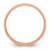14k Rose Gold 7mm LTW Half Round Band Size 5