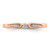 14k Rose Gold Diamond Ring - RM-055ABE9B-2590