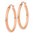 14k Rose Gold Lightweight Square Tube Hoop Earrings - TF-2E823B98-1143