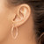 14k Rose Gold Polished 3mm Lightweight Tube Hoop Earrings - T1-E02B98EE-4270